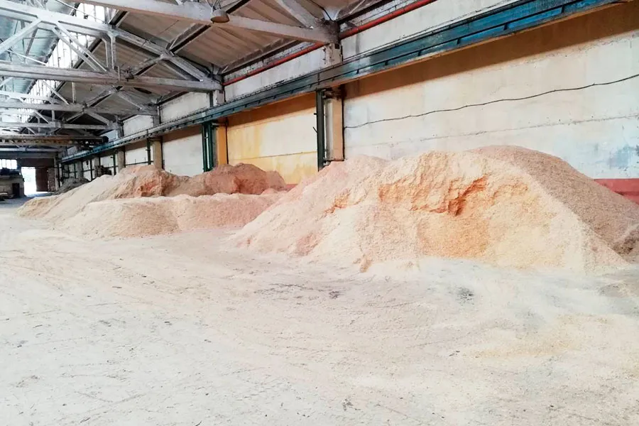 Производство древесной муки в Сургуте